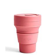Stojo foldable cup Midi, 355 ml, raspberry - Drinking Cup