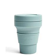 Stojo foldable cup Midi, 355 ml, aquamarine - Drinking Cup