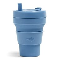 Stojo foldable cup Maxi, 470 ml, blue - Drinking Cup