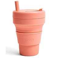 Stojo foldable cup Maxi, 470 ml, peach - Drinking Cup