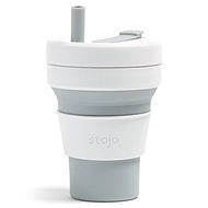 Stojo foldable cup Maxi, 470 ml, dove - Drinking Cup