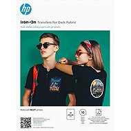 HP Iron-On Transfers A4 for dark fabrics 10pcs - Iron-On Transfer Film