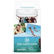 HP ZINK Sticky-Backet Photo Paper 50pcs for Sprocket - Photo Paper