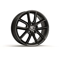 Škoda Light alloy wheel GEMINI 18" for Octavia III, black - Aluminum Wheel