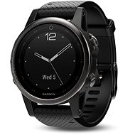 Garmin Fenix 5S Sapphire, Grey, Black band - Smart Watch