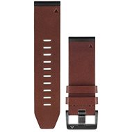 Garmin QuickFit 26 Striped Brown Leather - Watch Strap