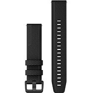 Garmin Quick Release 20 Silicone Black (Dunkle Schnalle) - Armband