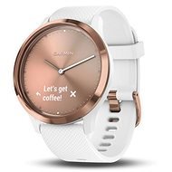 Garmin vívomove HR Sport Rose Gold White (size S/M) - Smart Watch