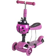 ENERO 2in1 BERUŠKA with LED wheels, purple - Children's Scooter