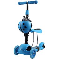 ENERO 2in1 BERUŠKA with LED wheels, blue - Children's Scooter