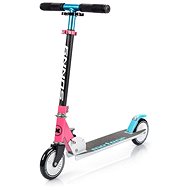 Meteor Sunny X, 120 mm, pink-blue - Folding Scooter