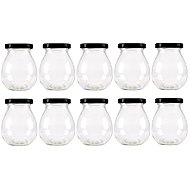 DuraHome Preserving Jar 245ml with 58 Lid, 10pcs - Canning Jar