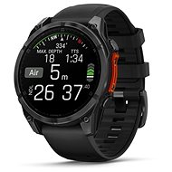 Garmin Fenix 8 47mm AMOLED Slate Gray Steel/Black Band - Smart Watch