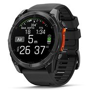Garmin Fenix 8 51mm AMOLED Slate Gray Steel/Black Band - Smart Watch