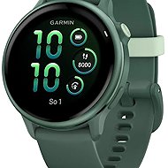 Garmin Vívoactive 6 Metallic Jasper Green/Jasper Green Band - Smart Watch