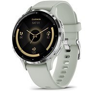 Garmin Venu 3S Silver/Sage Gray Band - Chytré hodinky