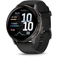 Garmin Venu 4 45mm Slate/Black Band - Smart Watch