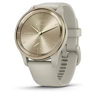 Garmin Vívomove Trend Cream Gold / French Grey - Smart hodinky
