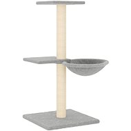 SHUMEE Cat scratcher with sisal posts light grey 72 cm - Cat Scratcher