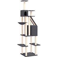 SHUMEE Cat scratcher with sisal posts dark grey 201 cm - Cat Scratcher