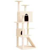 SHUMEE Cat scratcher with sisal posts cream 153 cm - Cat Scratcher