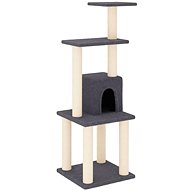 SHUMEE Cat scratcher with sisal posts dark grey 105 cm - Cat Scratcher
