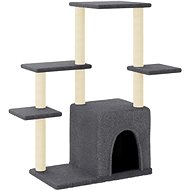 SHUMEE Cat scratcher with sisal posts dark grey 97,5 cm - Cat Scratcher