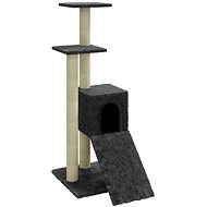 SHUMEE Cat scratcher with sisal posts dark grey 92 cm - Cat Scratcher