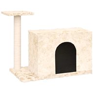 SHUMEE Cat scratcher with sisal post cream 51 cm - Cat Scratcher