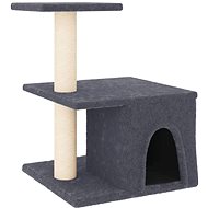 SHUMEE Cat scratcher with sisal posts dark grey 48 cm - Cat Scratcher