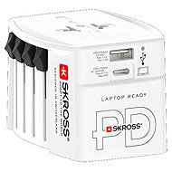 Skross MUV USB AC65PD, universal, ungrounded, USB A+C 65W - Travel Adapter