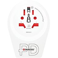 SKROSS travel adapter Europe USB A+C 20W for foreigners in the Czech Republic, type E/F - Travel Adapter