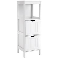 VASAGLE white, wood, floor standing, 30 × 30 × 89 cm - Bathroom Cabinet