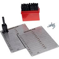 Cryptoplate 2x25 rows with Rifles - Hardware Wallet