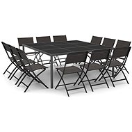 13-piece garden dining set steel, 3073511 - Garden Furniture