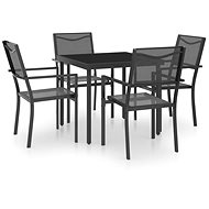 5-piece garden dining set steel, 3073523 - Garden Furniture