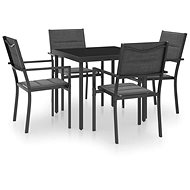 5-piece garden dining set steel, 3073532 - Garden Furniture