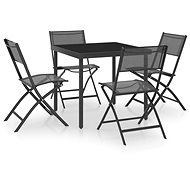 5-piece garden dining set steel, 3073502 - Garden Furniture