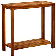 Zahradní konzolový stolek 80 × 35 × 75 cm masivní akáciové dřevo, 316405 - Zahradní stůl
