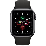 Alza NEO Service: Wearables Apple Watch Series 5 40mm Space Grey Aluminium with Black Sports Strap - Service