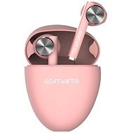 4smarts TWS Bluetooth Headphones Pebble pink - Vezeték nélküli fül-/fejhallgató