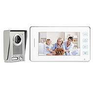 Verk 27801 Videointerkom s LCD monitorem pro branku a bránu 220 V, bílý - Video Phone 