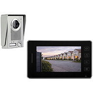 Verk 27801 videó kaputelefon LCD monitorral, kis- és nagykapuhoz, 220 V, fekete - Videótelefon