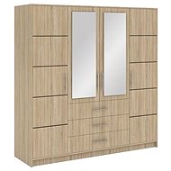 Nejlevnější nábytek Mali 4D - dub sonoma - Wardrobe