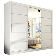 Cheapest furniture Ande VI - white / mirror - Wardrobe