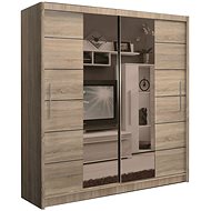 Nejlevnější nábytek Dongola 2 - dub sonoma - Wardrobe