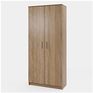 Cheapest furniture Nejby Leandro - oak sonoma - Wardrobe