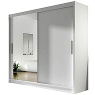 Cheapest furniture Gamba VI - white matt / mirror - Wardrobe