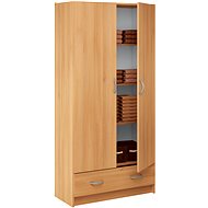 Nejlevnější nábytek Gebroulaz 2D1S - buk - Wardrobe