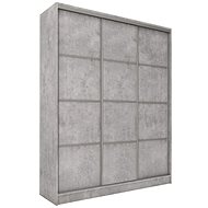 Cheapest furniture Litolaris 150 without mirror - concrete - Wardrobe